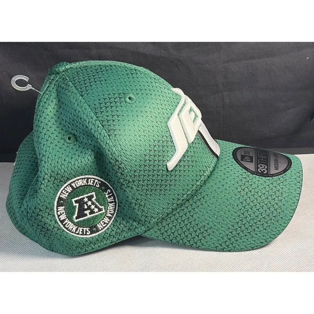 New York Jets 2024 Sideline 39THIRTY Stretch Fit Hat Cap Size Medium-Large - New